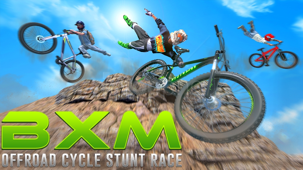 BMX自行车越野特技比赛下载