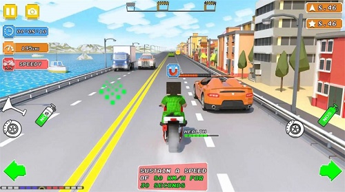 摩托积木驾驶安卓版游戏