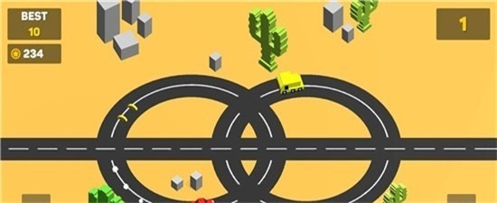 3D环形公路冲刺游戏