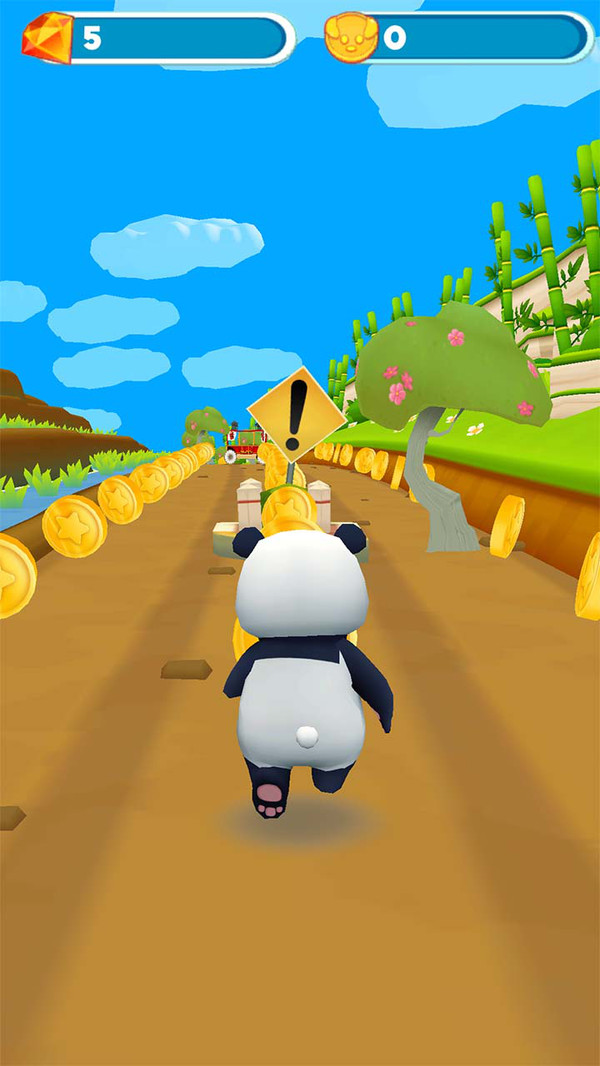熊猫跑步冒险