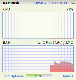 RAM Rush(内存优化管理软件) V1.0.6.917