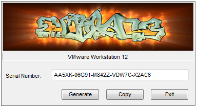 Vmware Workstation 12注册机