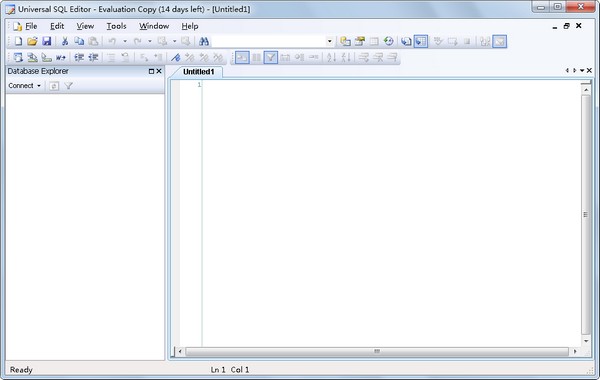 Universal SQL Editor(数据库工具) V1.7.2 英文版