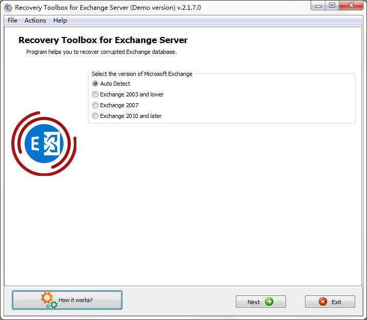 Recovery Toolbox for Exchange Server