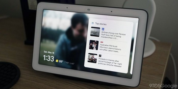 谷歌推送主屏幕重新设计的Smart Display