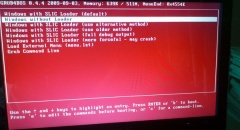 电脑红屏Windows without loader什么意思？