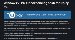 暴雪育碧齐出手：终止对Windows Vista支持