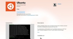 Ubuntu赫然进驻Win10商店