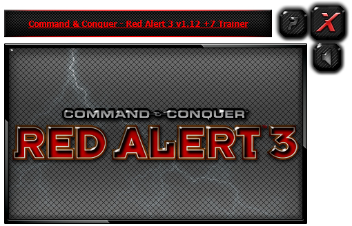 红色警戒3命令与征服修改器 V1.12 绿色版