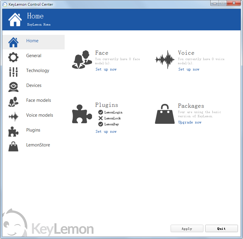 KeyLemon(人脸识别开机软件) V2.7.4 官方版