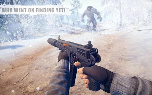 Yeti Finding Monster Hunting Survival Game(雪地怪物狩猎生存最新版)
