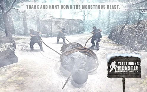 Yeti Finding Monster Hunting Survival Game(雪地怪物狩猎生存最新版)