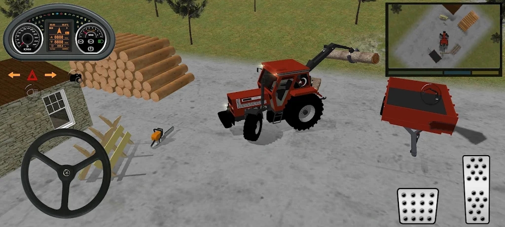 拖拉机森林工程模拟器下载
