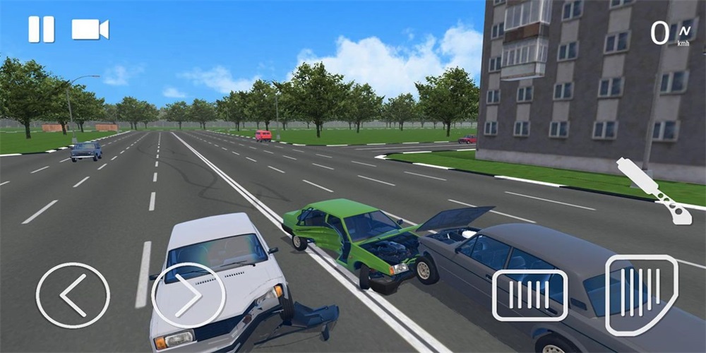 俄罗斯汽车碰撞模拟器游戏免费版