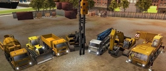 城市建筑卡车司机3d游戏