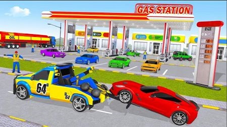 加油站汽车驾驶游戏免费版